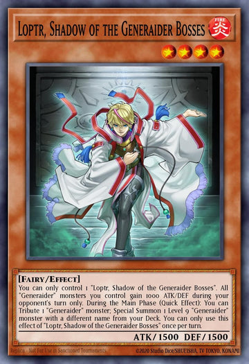 RA05-EN016 - Loptr, Shadow of the Generaider Bosses - Super Rare - Rarity Collection 5