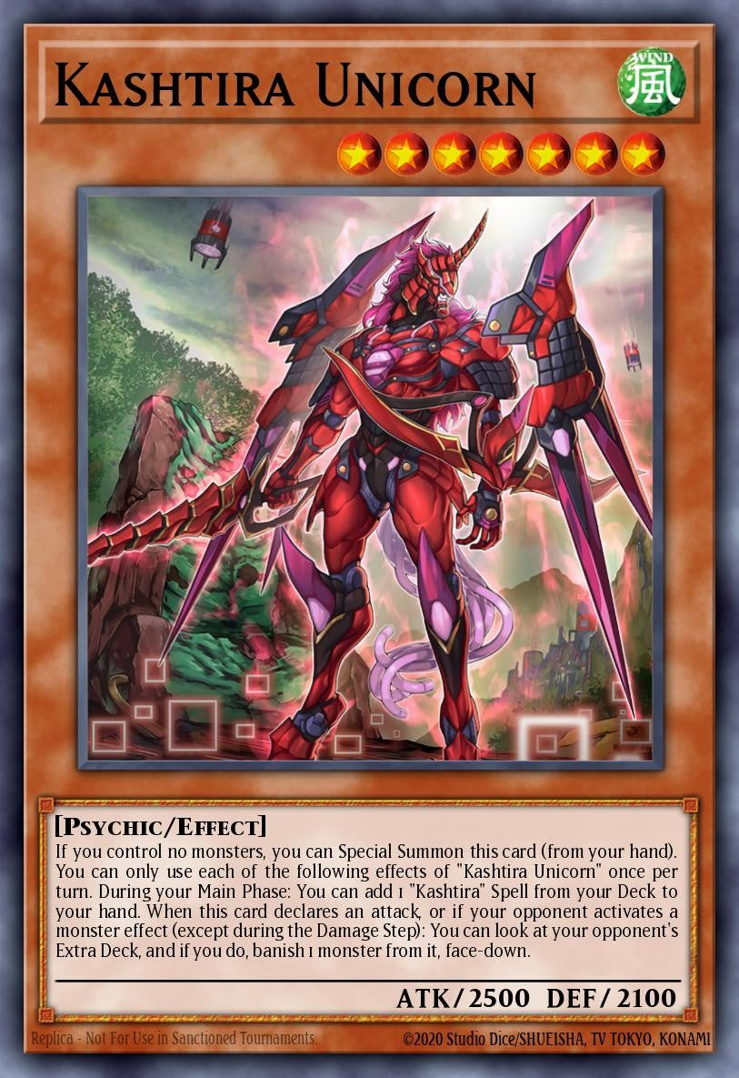 RA05-EN025 - Kashtira Unicorn - Super Rare - Rarity Collection 5