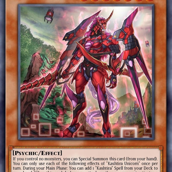 RA05-EN025 - Kashtira Unicorn - Super Rare