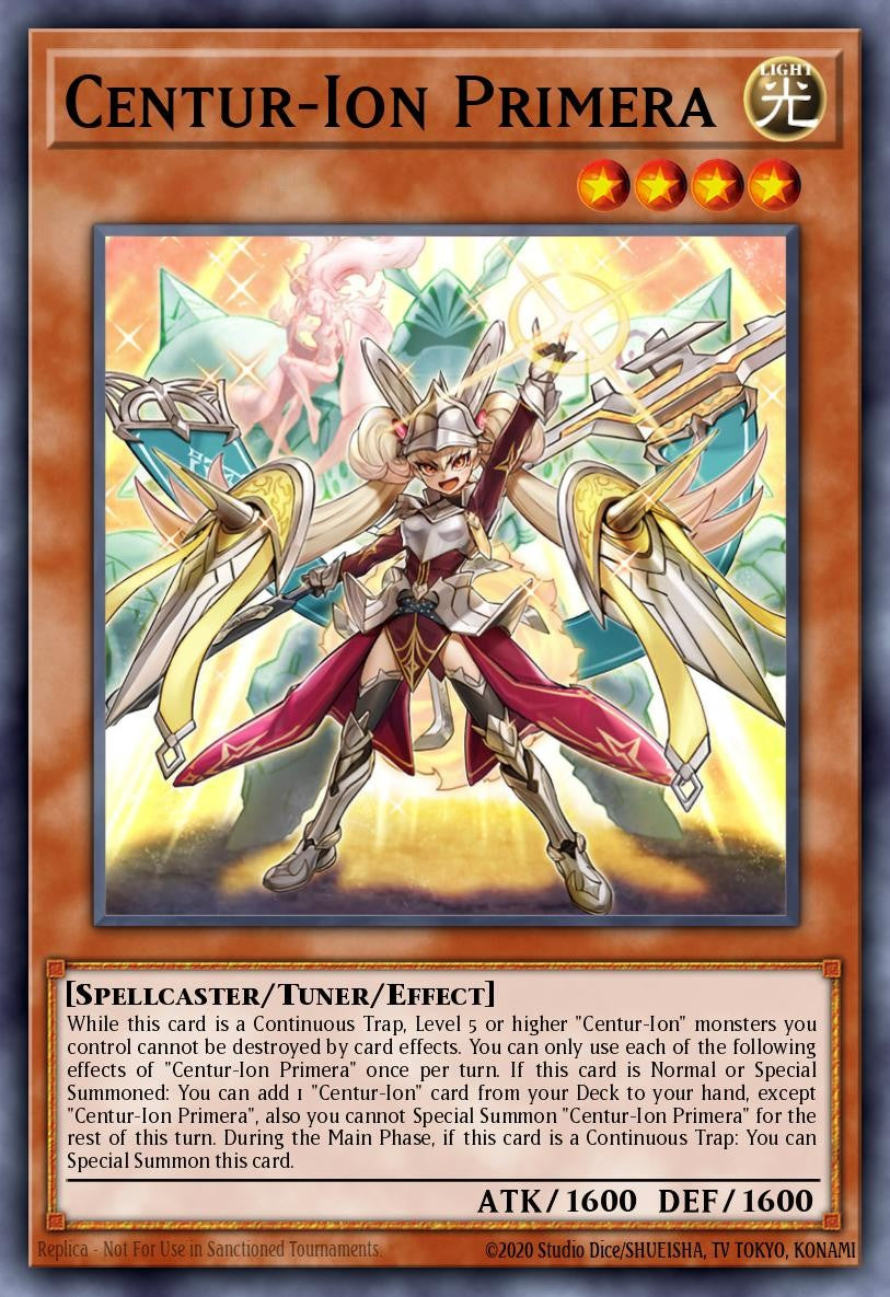 RA05-EN030 - Centur-Ion Primera - Super Rare - Rarity Collection 5