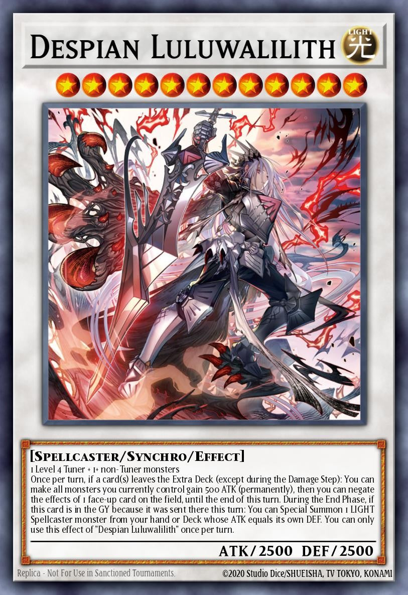RA05-EN042 - Despian Luluwalilith - Super Rare - Rarity Collection 5