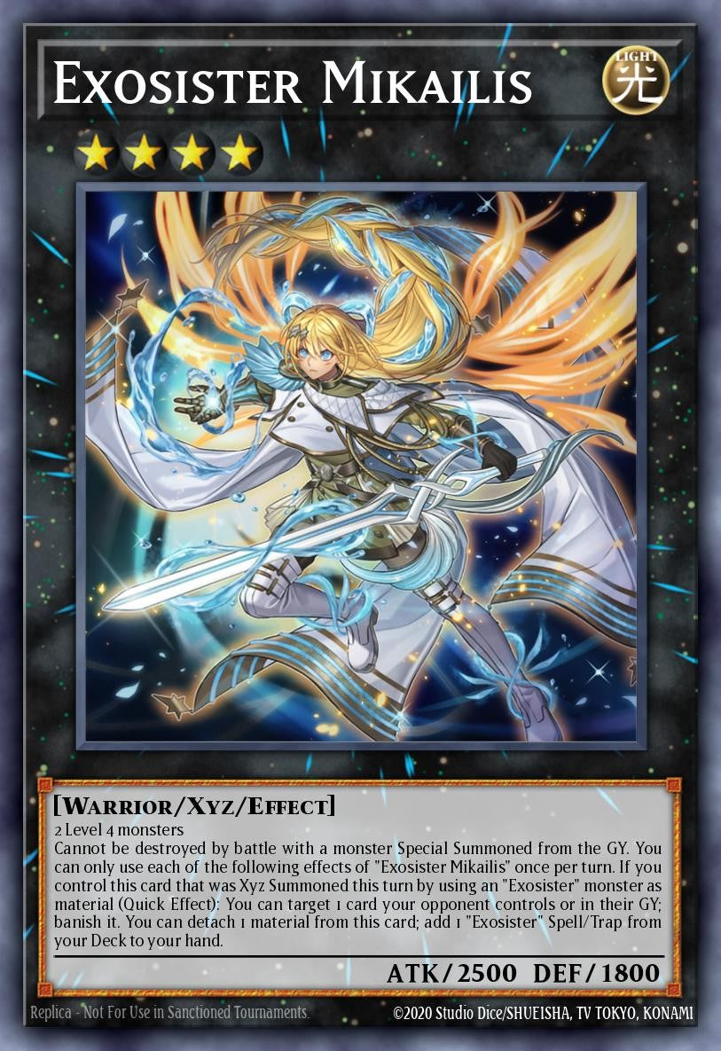 RA05-EN050 - Exosister Mikailis - Super Rare - Rarity Collection 5