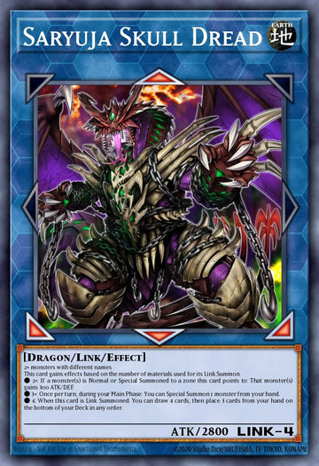 RA05-EN053 - Saryuja Skull Dread - Super Rare - Rarity Collection 5