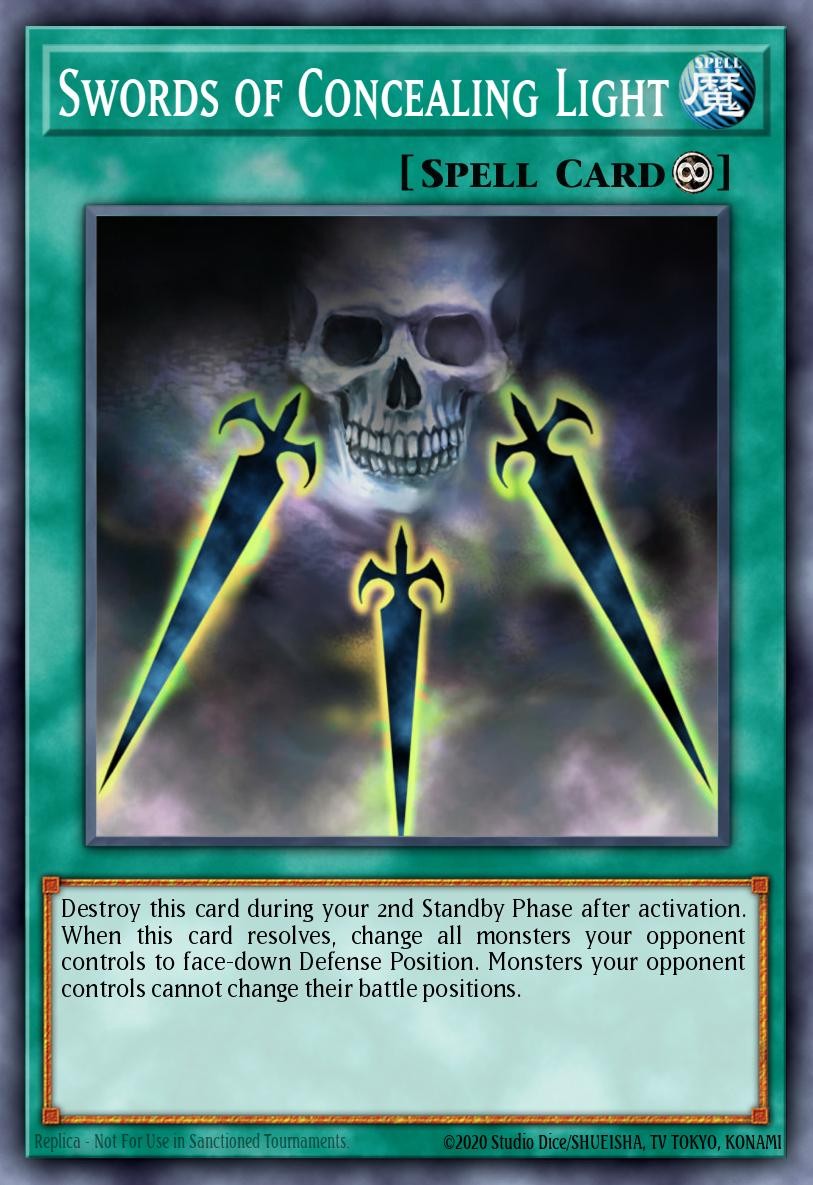 RA05-EN059 - Swords of Concealing Light - Super Rare - Rarity Collection 5