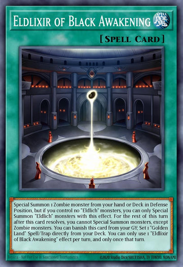 RA05-EN065 - Eldlixir of Black Awakening - Super Rare - Rarity Collection 5