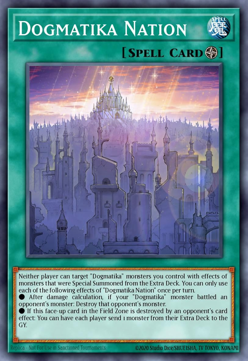 RA05-EN066 - Dogmatika Nation - Super Rare - Rarity Collection 5