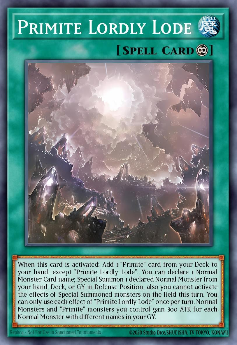 RA05-EN072 - Primite Lordly Lode - Super Rare - Rarity Collection 5