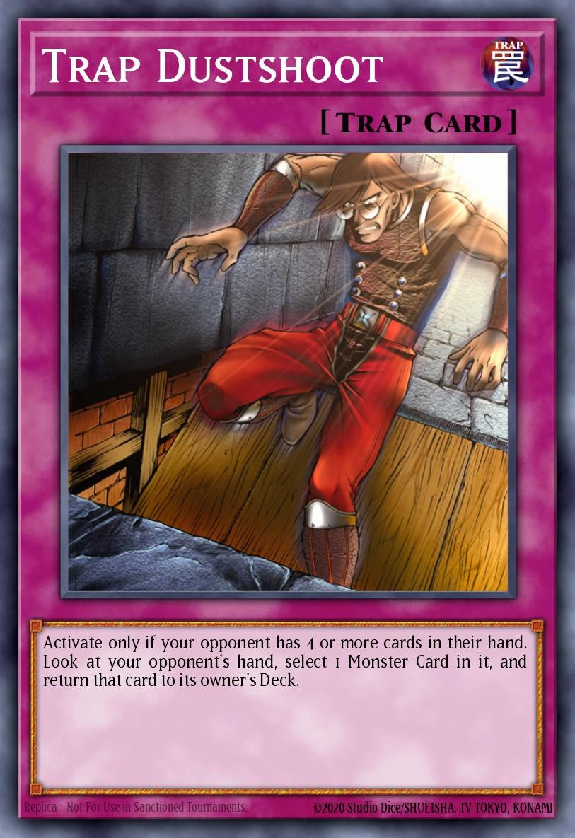 RA05-EN077 - Trap Dustshoot - Super Rare - Rarity Collection 5