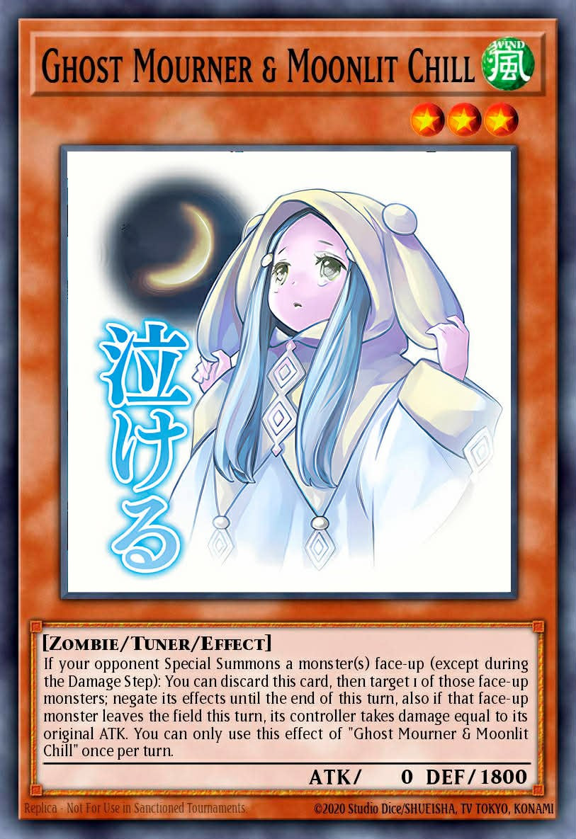 RA05-EN096 - Ghost Mourner & Moonlit Chill - Ultra Rare - Rarity Collection 5