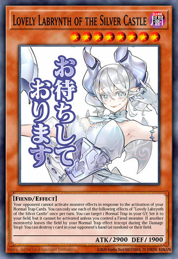 RA05-EN099 - Lovely Labrynth of the Silver Castle - Ultra Rare - Rarity Collection 5