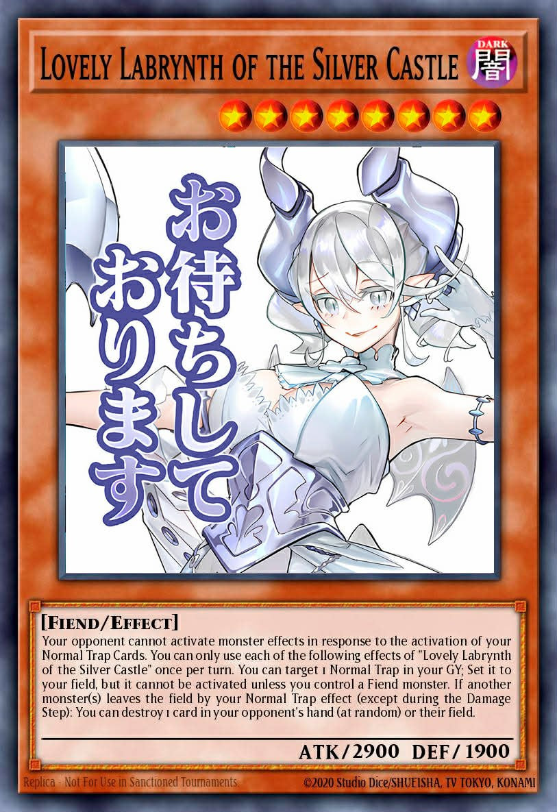 RA05-EN099 - Lovely Labrynth of the Silver Castle - Ultra Rare - Rarity Collection 5