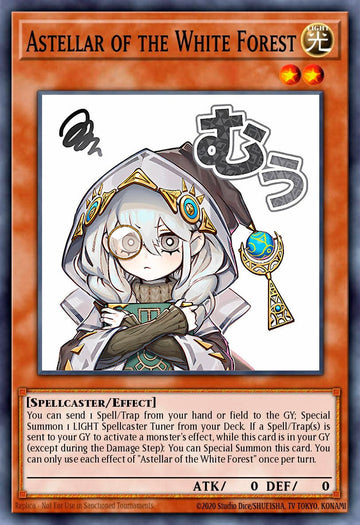RA05-EN100 - Astellar of The White Forest - Ultra Rare - Rarity Collection 5
