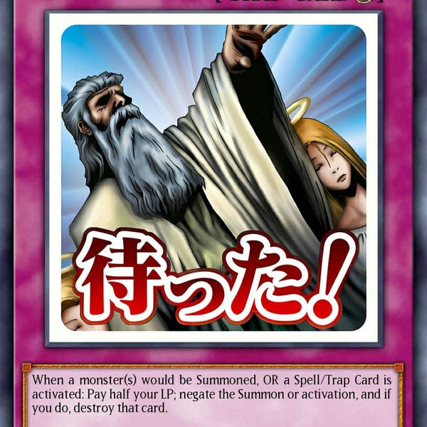 yugioh card solemn warning Yugioh Solemn Judgment GLD5-EN045 Gold Ghost Rare Limited Edition Near main image 1