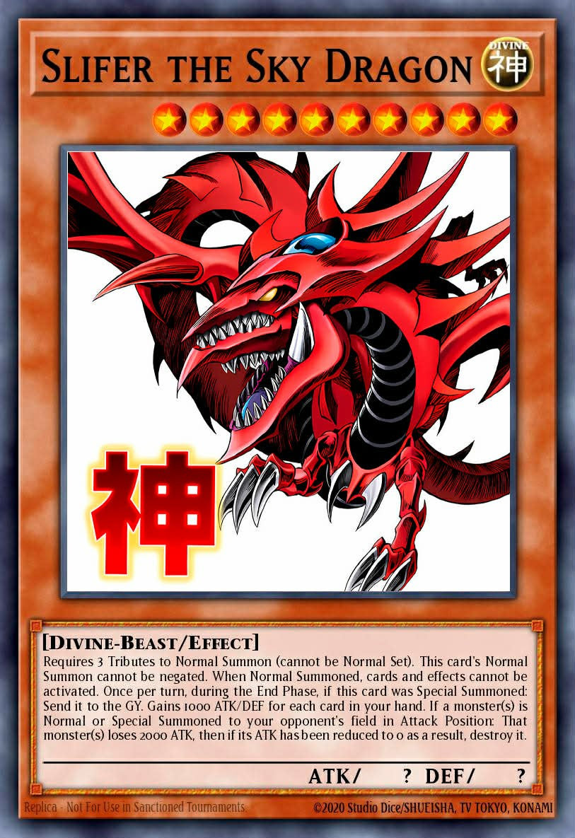 RA05-EN128 - Slifer The Sky Dragon - Ultra Rare - Rarity Collection 5