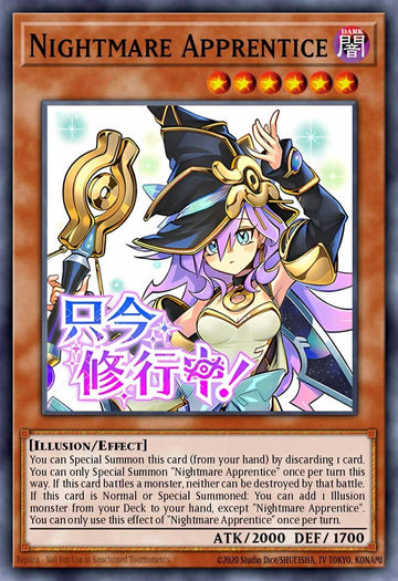 RA05-EN135 - Nightmare Apprentice - Ultra Rare - Rarity Collection 5