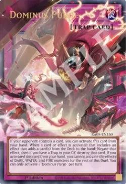 RA05-EN150 - Dominus Purge (extended art) - Ultra Rare - Rarity Collection 5