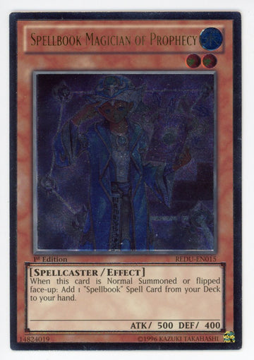 REDU-EN015 - Spellbook Magician of Prophecy - Ultimate Rare - Return of the Duelist - 1st Edition - MP