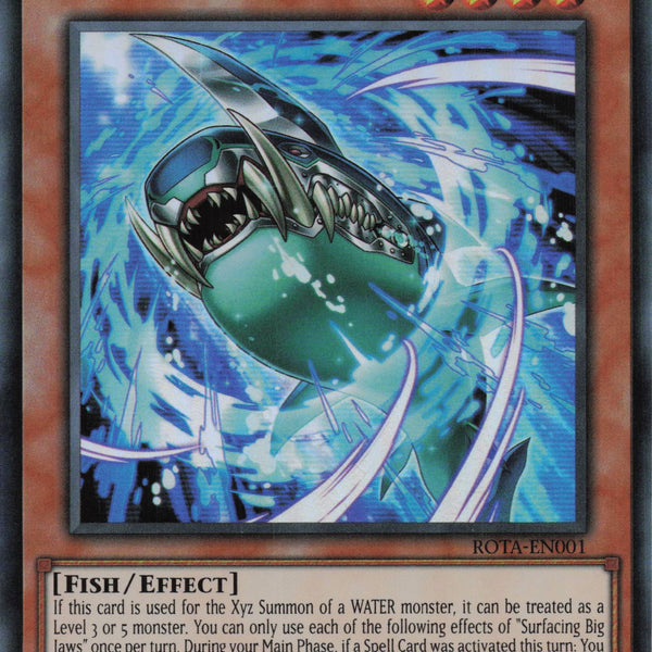 yugioh rota card list ROTA-EN001 - Surfacing Big Jaws - Ultra Rare