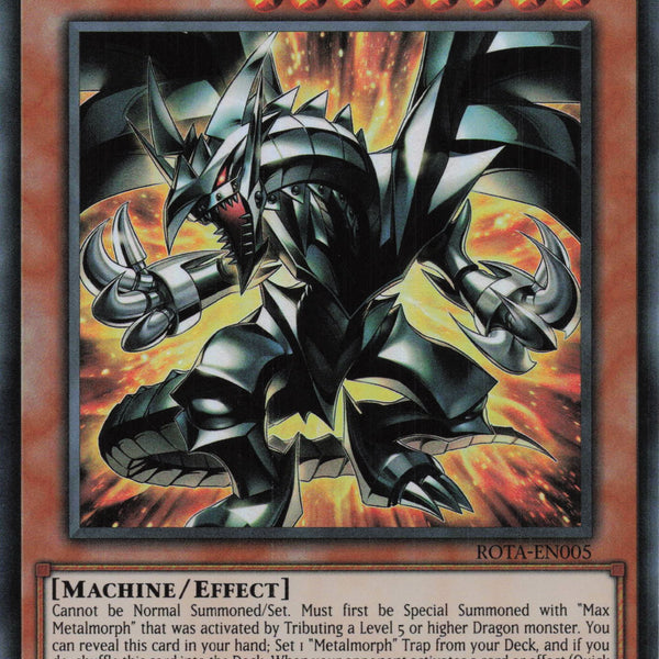 ROTA-EN005 - Red-Eyes Black Fullmetal Dragon - Ultra Rare - - Rage of ROTA-EN005 - Red-Eyes Black Fullmetal Dragon - Ultra Rare - - Rage of