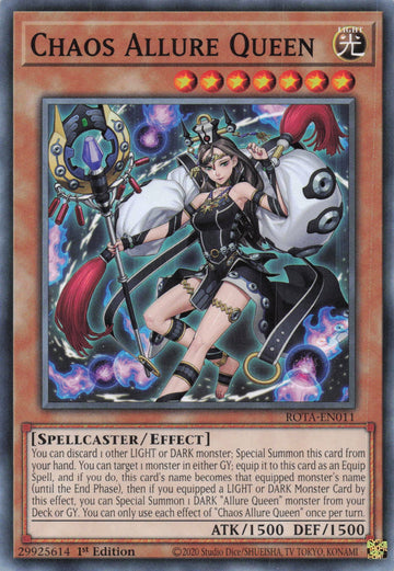 ROTA-EN011 - Chaos Allure Queen - Common - Rage of the Abyss