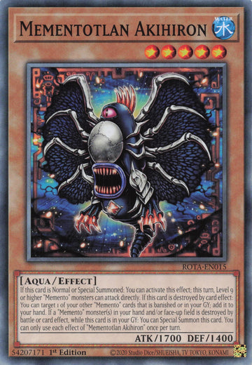 ROTA-EN015 - Mementotlan Akihiron - Common - Rage of the Abyss