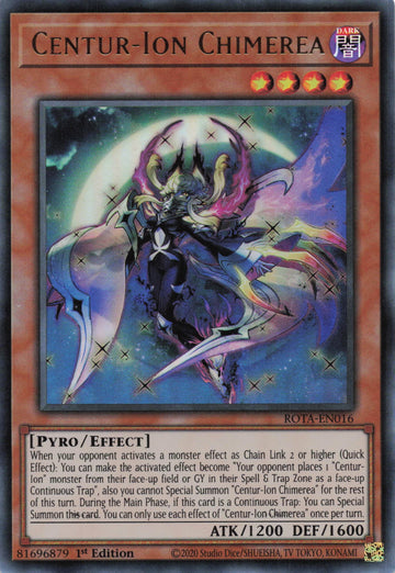 ROTA-EN016 - Centur-Ion Chimerea - Ultra Rare - Rage of the Abyss
