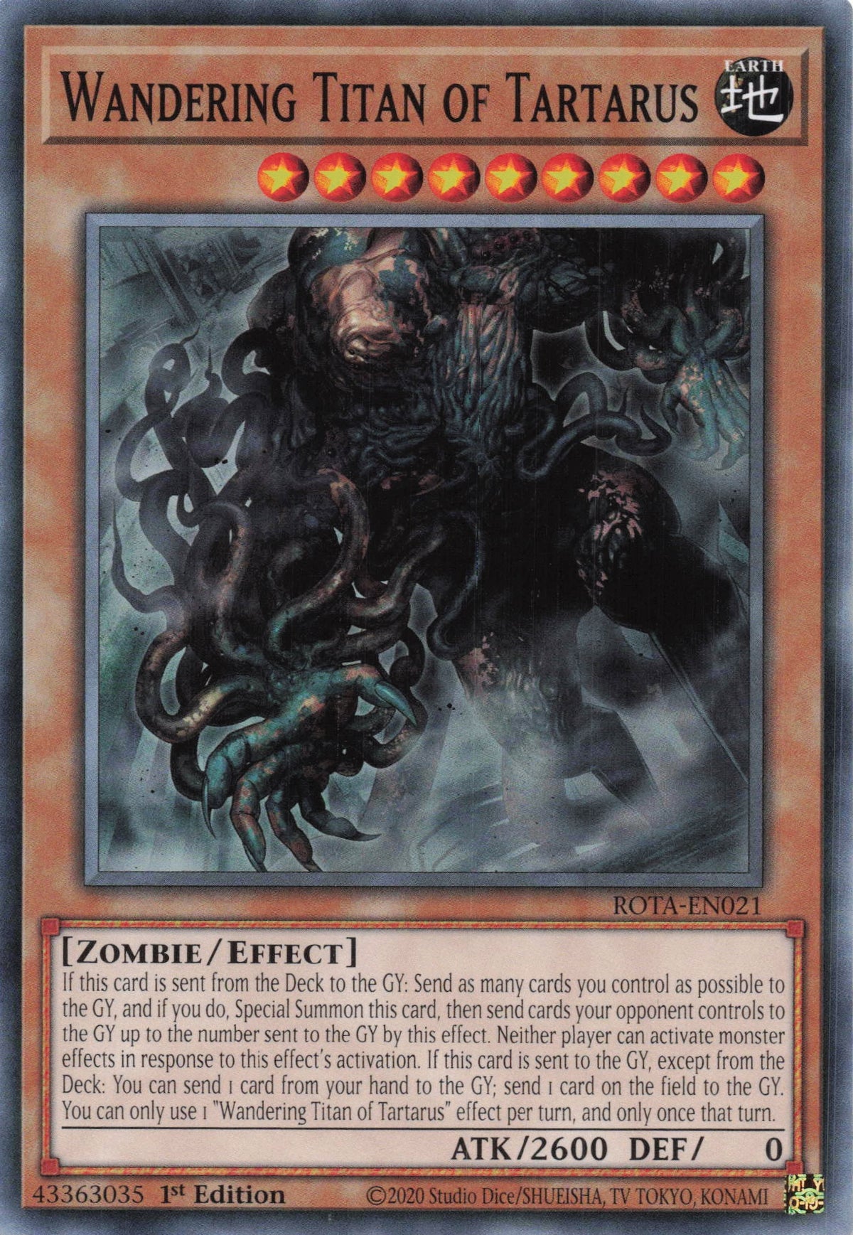 ROTA-EN021 - Wandering Titan of Tartarus - Common