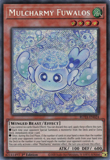 ROTA-EN024 - Mulcharmy Fuwalos - Secret Rare - Rage of the Abyss
