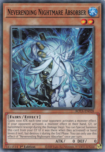 ROTA-EN028 - Neverending Nightmare Absorber - Common - Rage of the Abyss