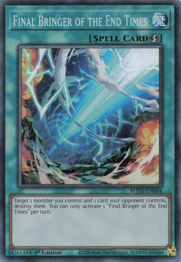 ROTA-EN064 - Final Bringer of the End Times - Super Rare - Rage of the Abyss