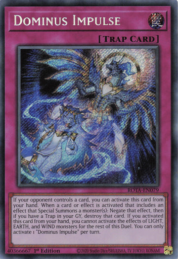ROTA-EN079 - Dominus Impulse - Secret Rare - Rage of the Abyss