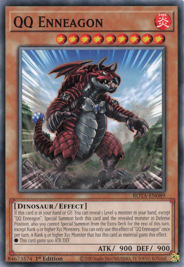 ROTA-EN089 - QQ Enneagon - Common - Rage of the Abyss