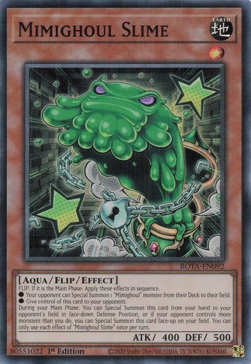 ROTA-EN092 - Mimighoul Slime - Super Rare - Rage of the Abyss