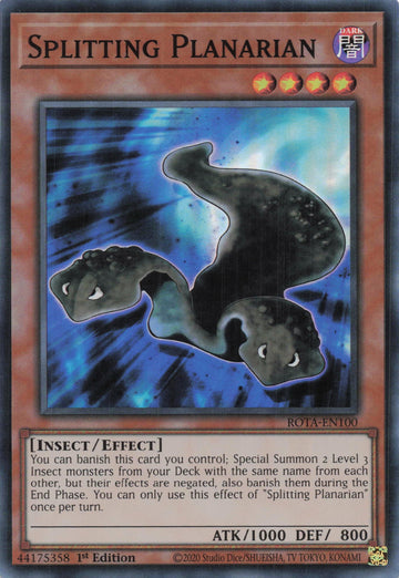 ROTA-EN100 - Splitting Planarian - Super Rare - Rage of the Abyss