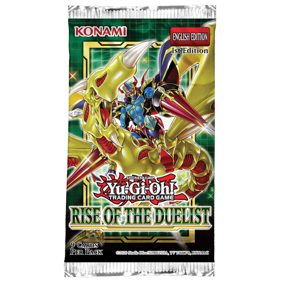 Yugioh Rise of the Duelist 1st Edition Booster Pack EU