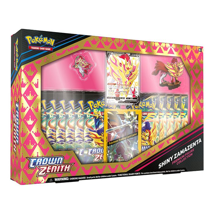 Pokemon Crown Zentih Shiny Zamazenta Premium Figure Collection