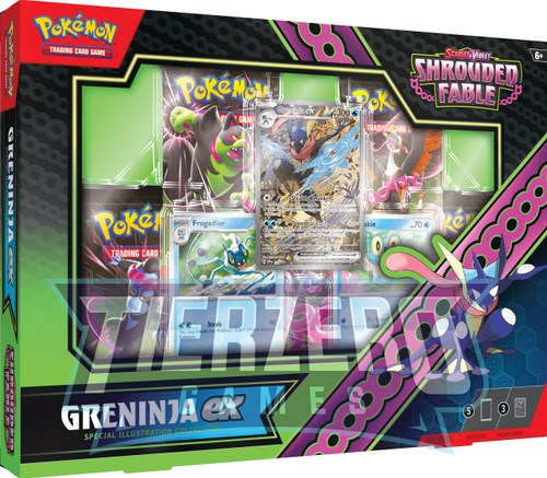 Pokemon - Scarlet & Violet - Shrouded Fable Greninja ex Special Illustration Collection