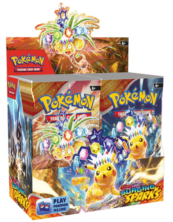 Pokemon - Scarlet & Violet - Surging Sparks Booster Box - PRE-ORDER