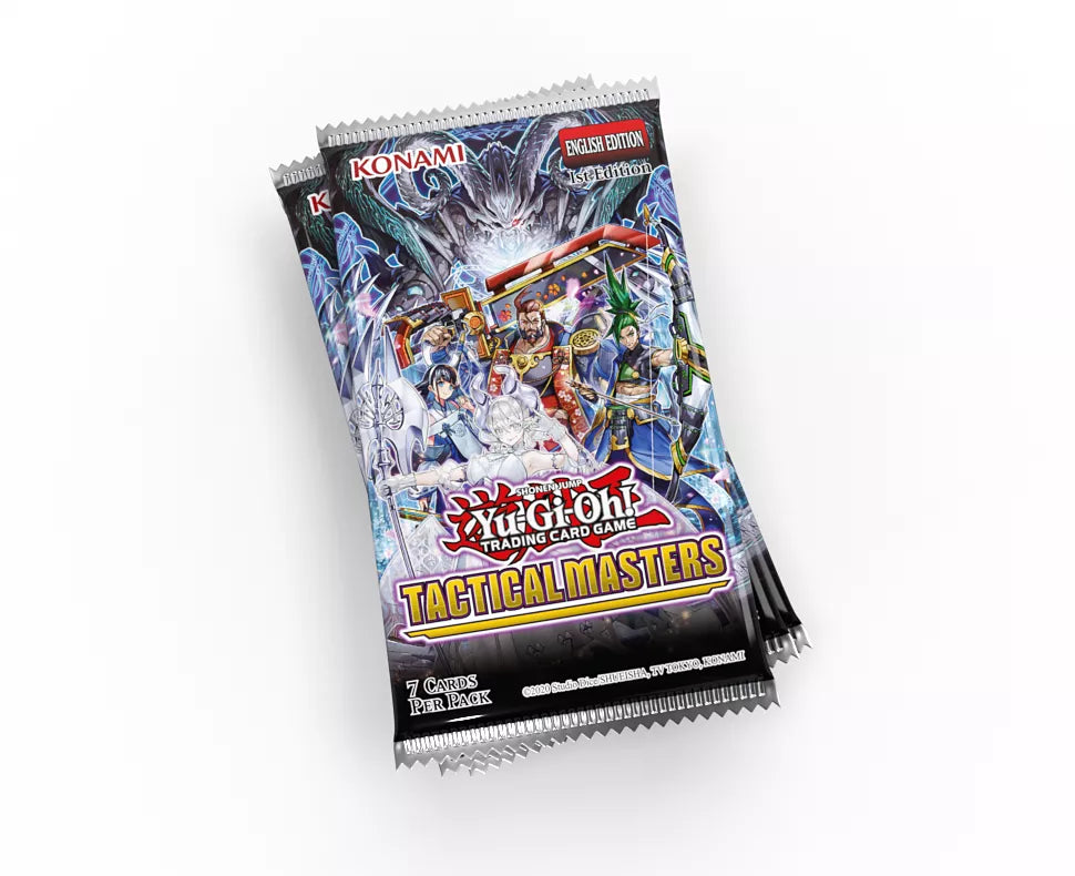 Yugioh Tactical Masters 1st Edition 3x Booster Pack Bundle EU