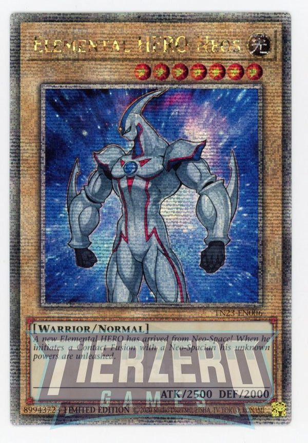TN23-EN006 - Elemental Hero Neos - Quarter Century Secret Rare - Normal Monster - 25th Anniversary Duelist Heroes Tin