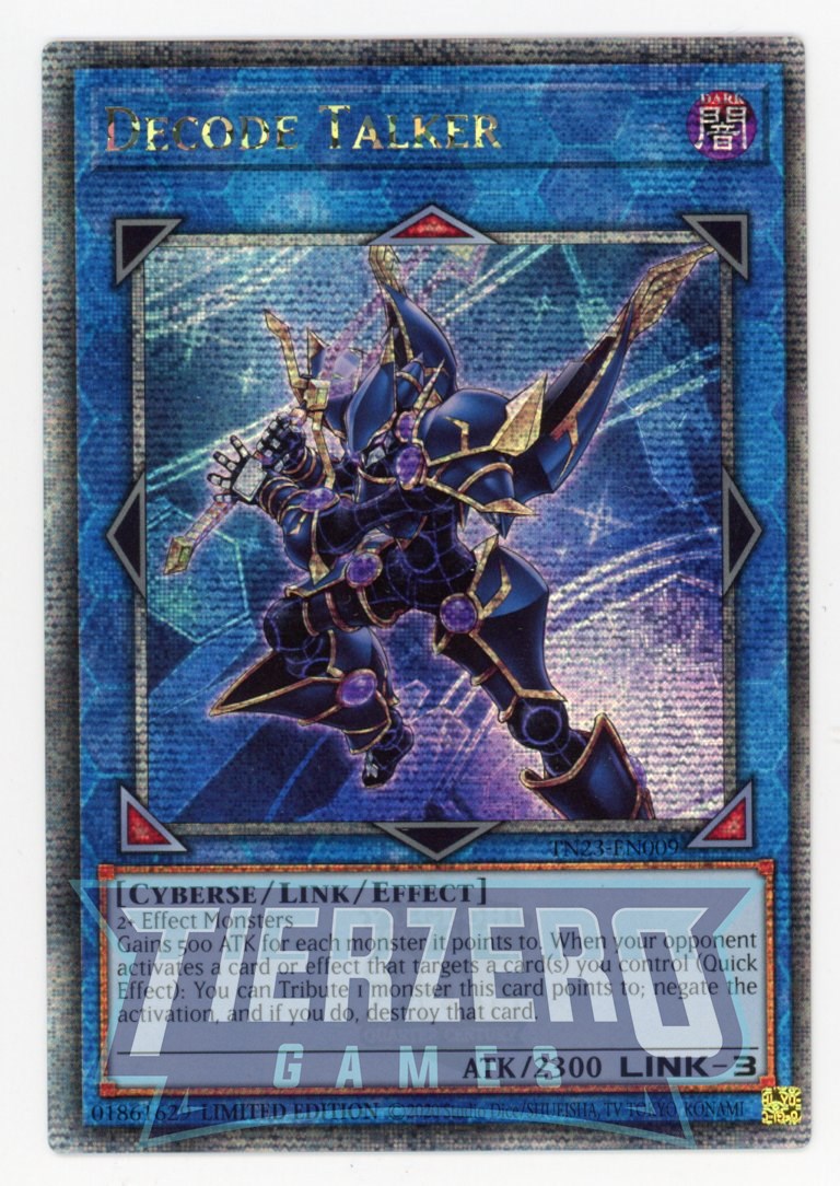 TN23-EN009 - Decode Talker - Quarter Century Secret Rare - Effect Link Monster - 25th Anniversary Duelist Heroes Tin