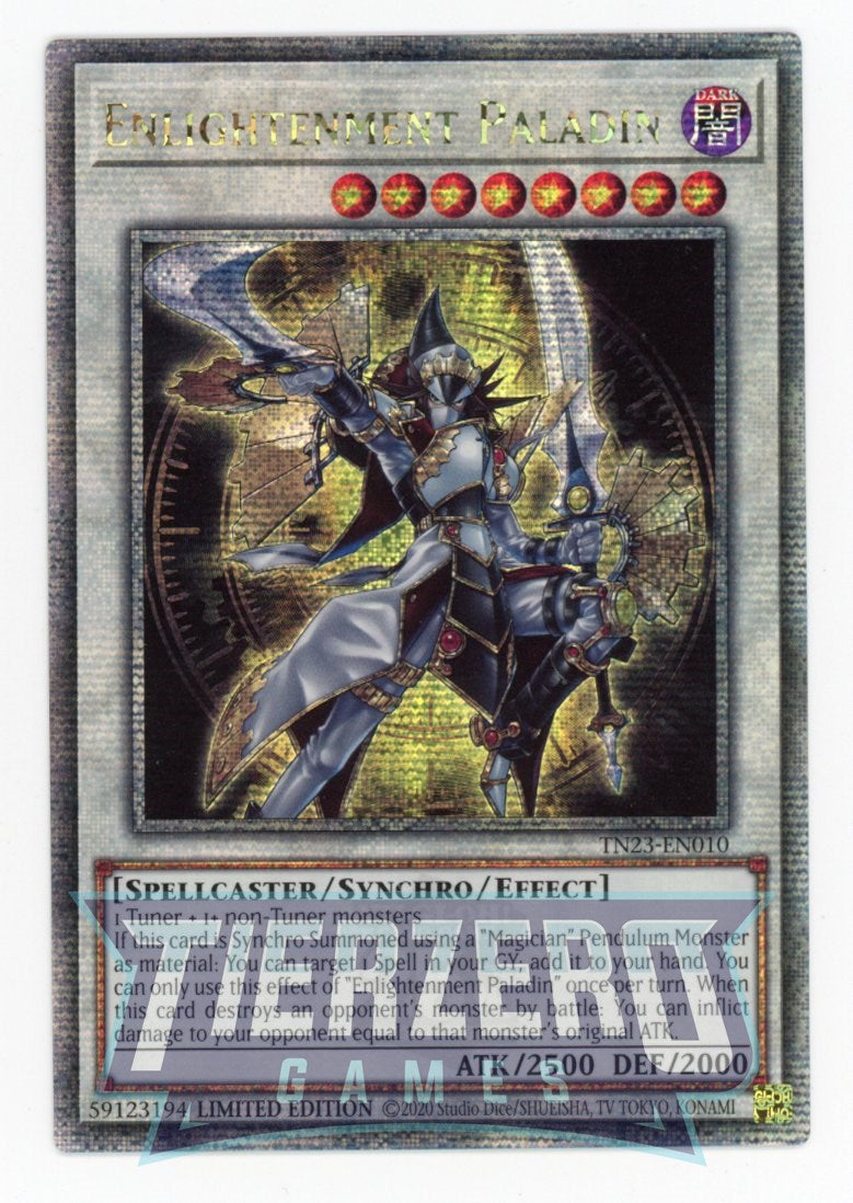 TN23-EN010 - Enlightenment Paladin - Quarter Century Secret Rare - Effect Synchro Monster - 25th Anniversary Duelist Heroes Tin