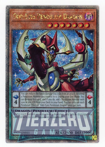 TN23-EN011 - Odd-Eyes Pendulum Dragon - Quarter Century Secret Rare - 25th Anniversary Tin: Dueling Heroes