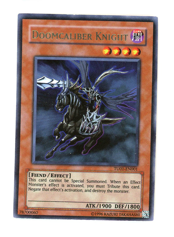 TU01-EN001 - Doomcaliber Knight - Ultra Rare - Effect Monster - Turbo