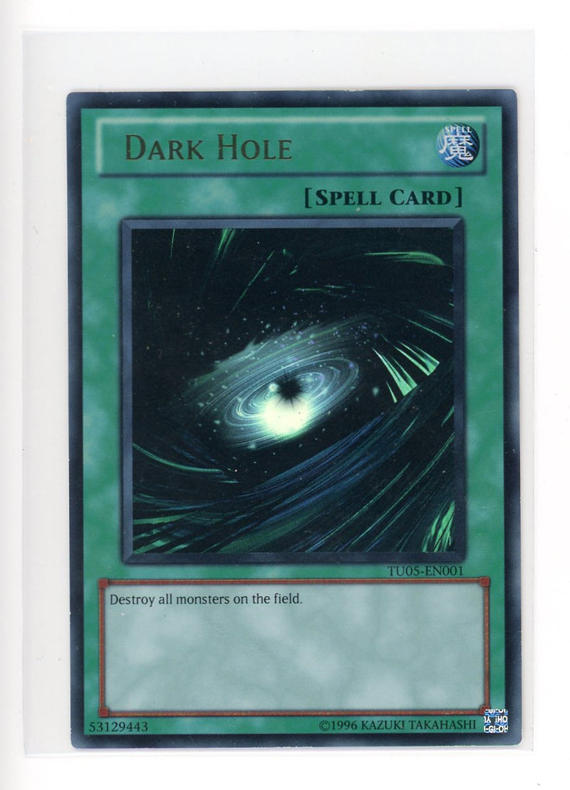 TU05-EN001 - Dark Hole - Super Rare - Spell Card - Turbo Pack Booster Five LP