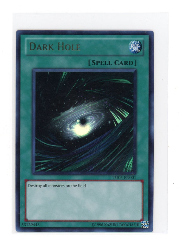 TU05-EN001 - Dark Hole - Super Rare - Spell Card - Turbo Pack Booster Five NM