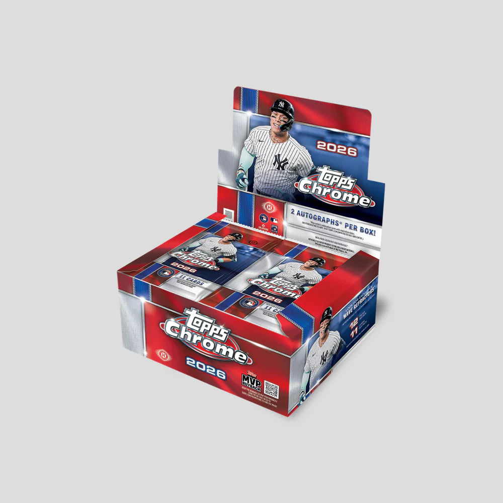 Topps Chrome Baseball 2026 Jumbo Box
