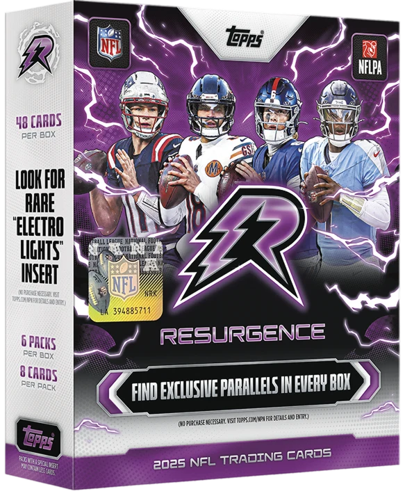 Topps Resurgence Football 2025 Mega Box