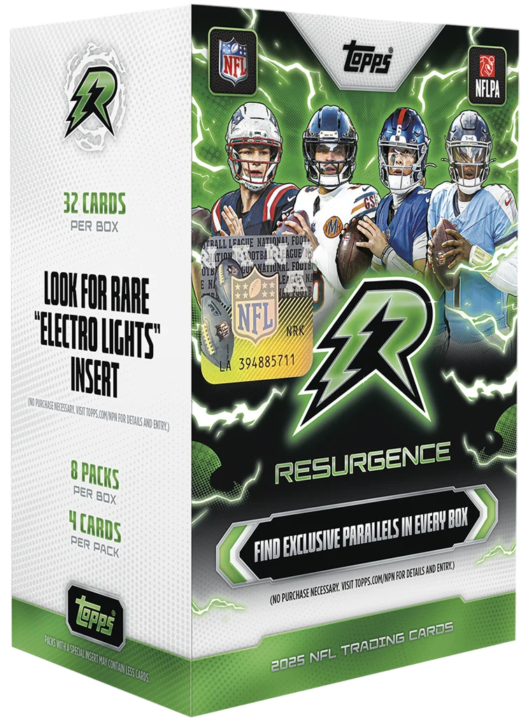 Topps Resurgence Football 2025 Value Box