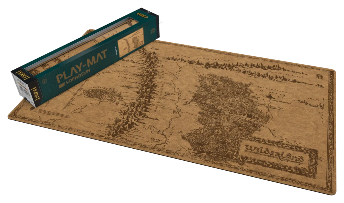 Ultimate Guard Sophoskin playmat The Hobbit Wilderland rolled